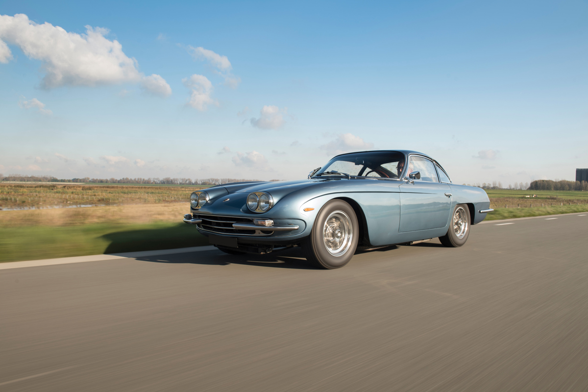 1967 Lamborghini 400 GT 2+2 by Touring offered at RM Sotheby’s Villa Erba live auction 2019